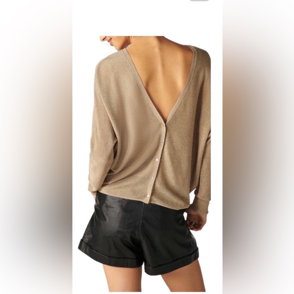 Ba&Sh Zoe V-backless sweater - Picture 3 of 7